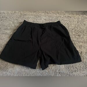 Women’s Bobbie Brooks Black Shorts Pull On Cotton Egypt Size Xlarge Beach Relax
